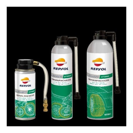 Repsol repara pinchazos spray de 500 ml 【 Todo en LUBRICANTES 】