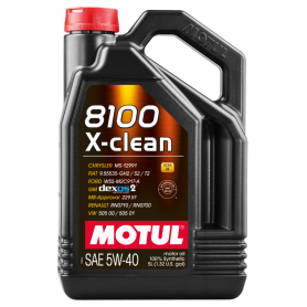 MOTUL 8100 X-CLEAN C3 5W40 5 LITROS